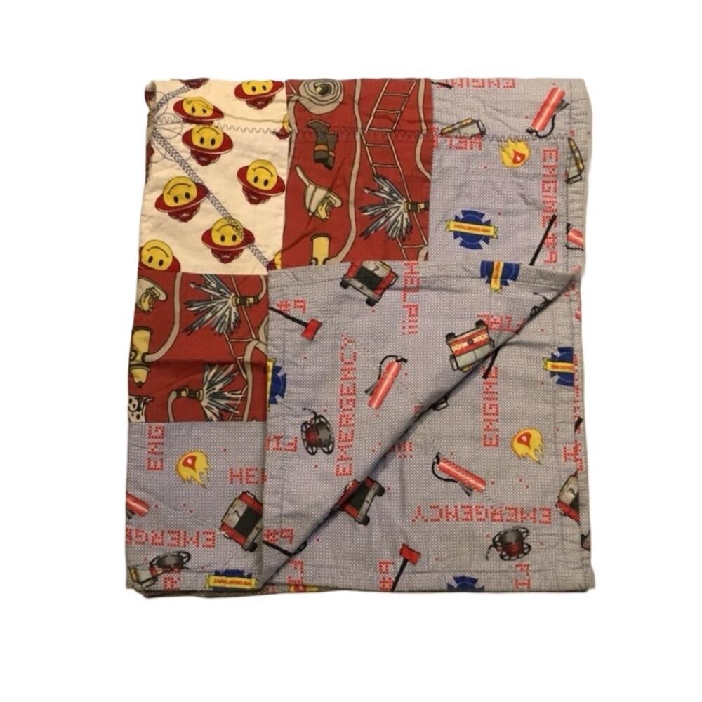 Fire Department Baby Quilt